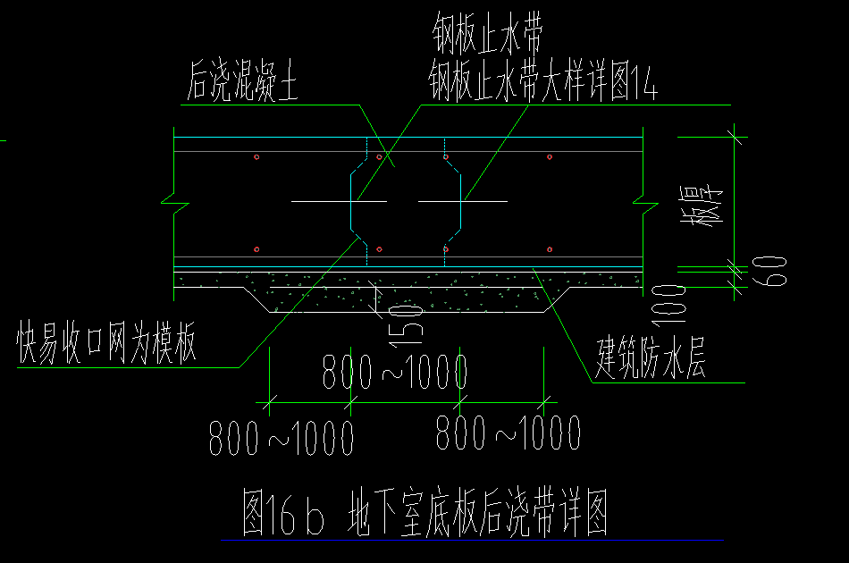 后浇带