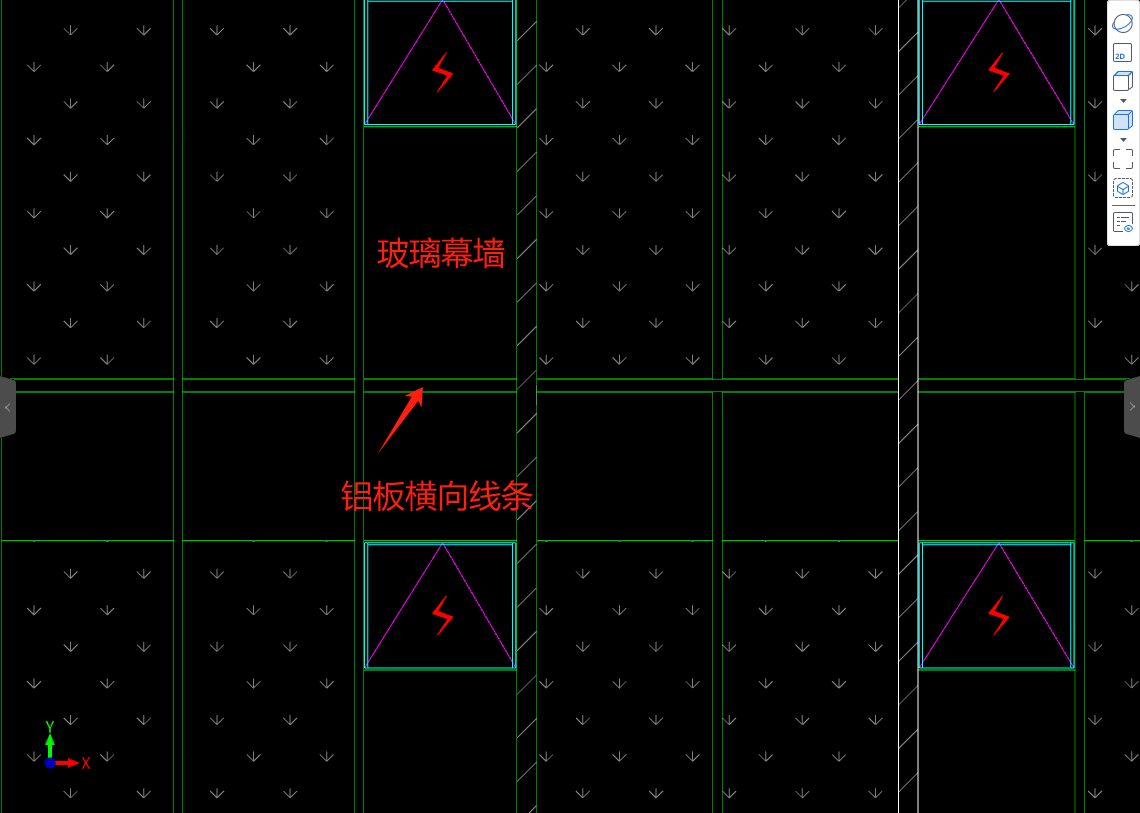 通长布置