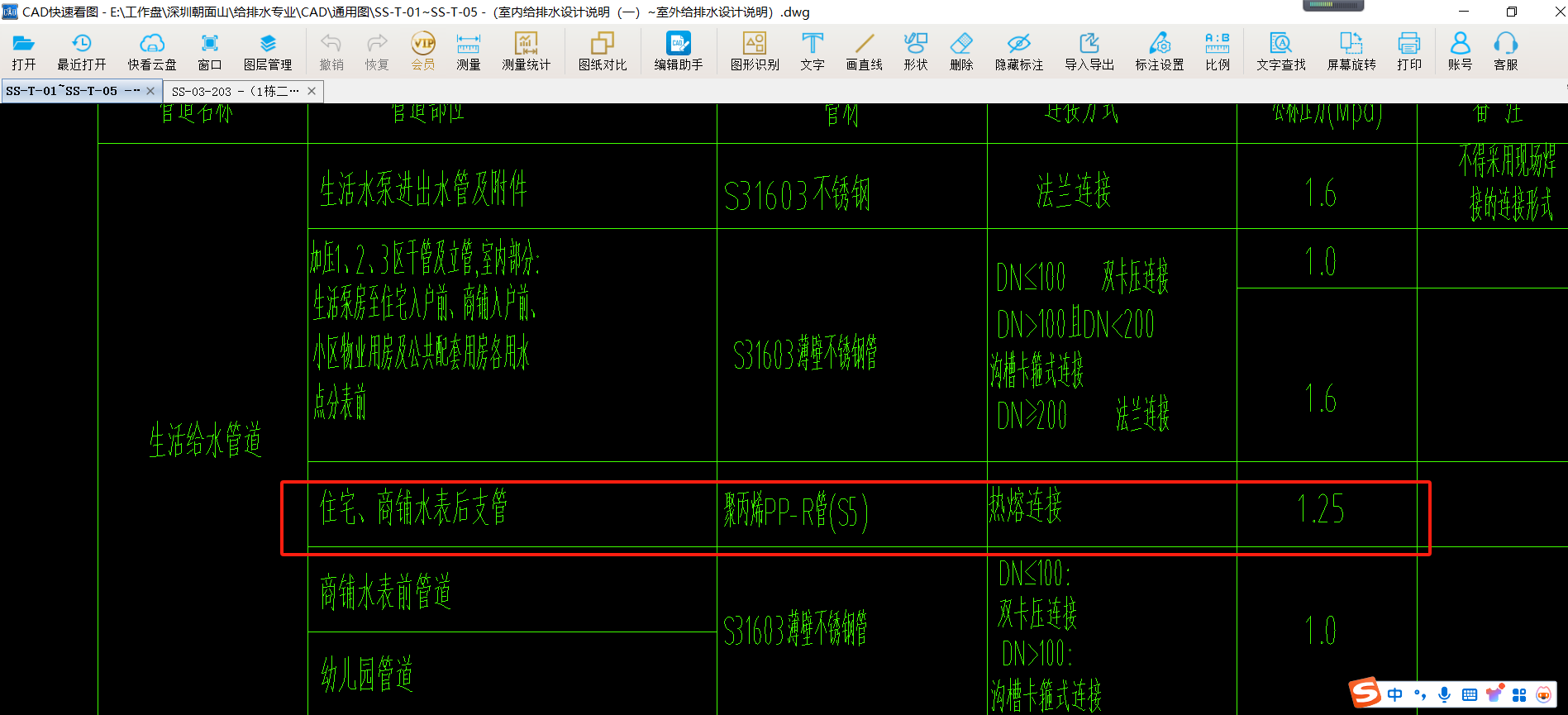 支管