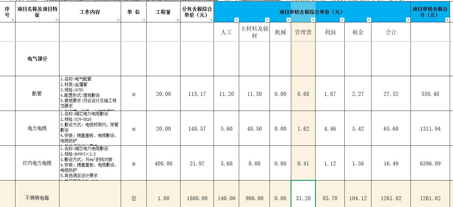 管理费