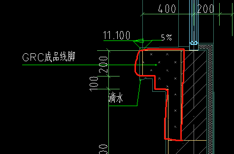凸出
