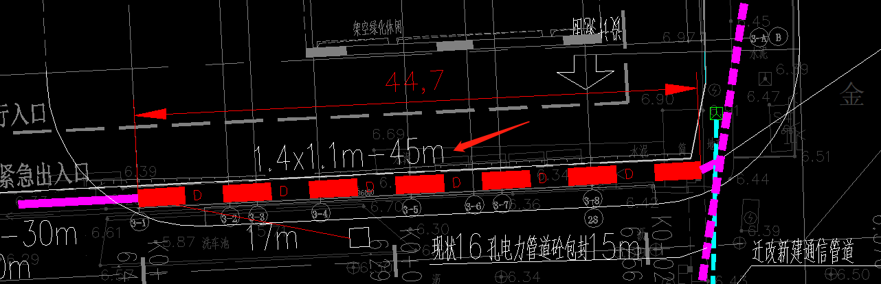 纵断面