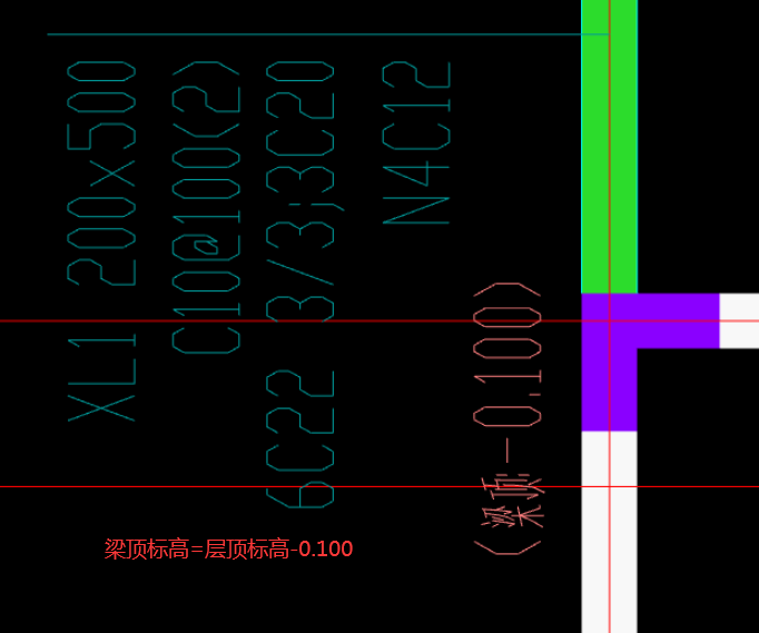 顶标高