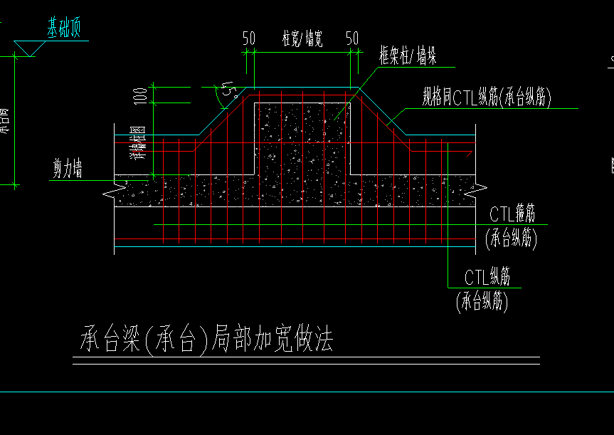 承台梁