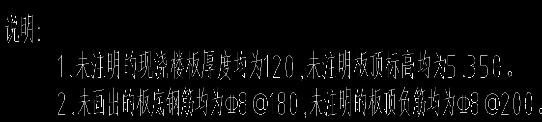 受力筋布置