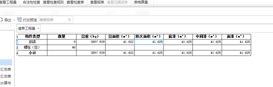 防火面积