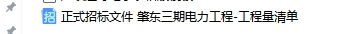 招标文件