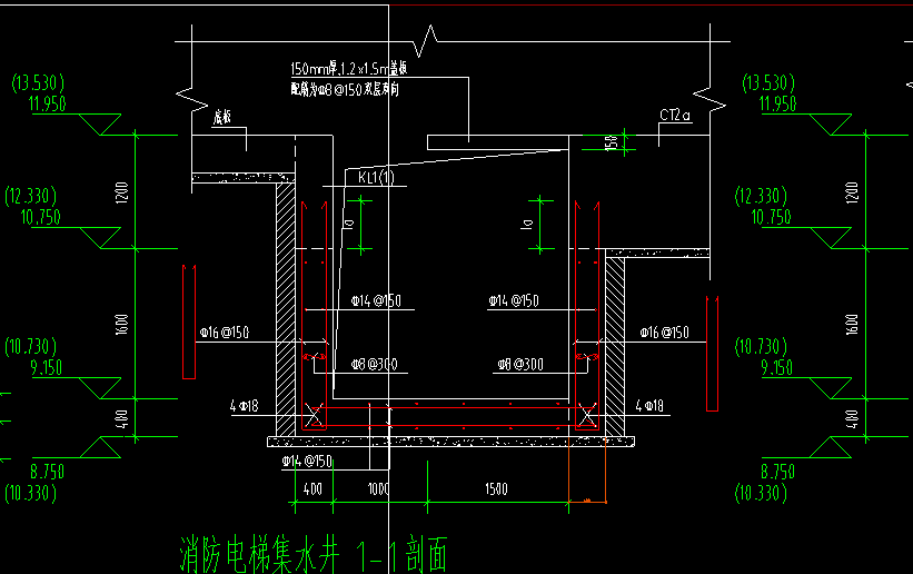 电梯底坑