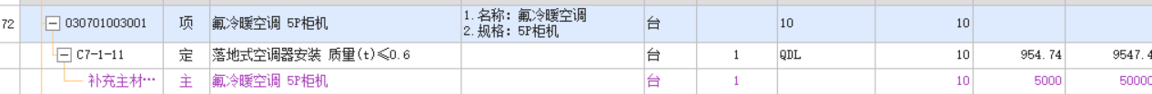 定额