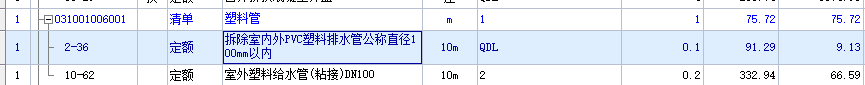 定额