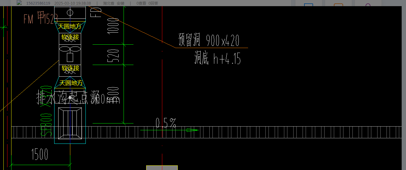 横向