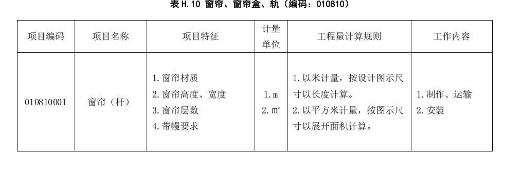 工程量