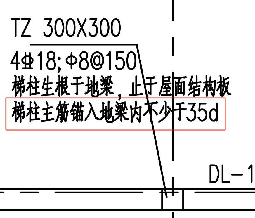 梯柱