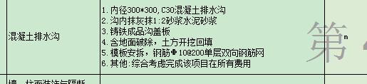 排水沟