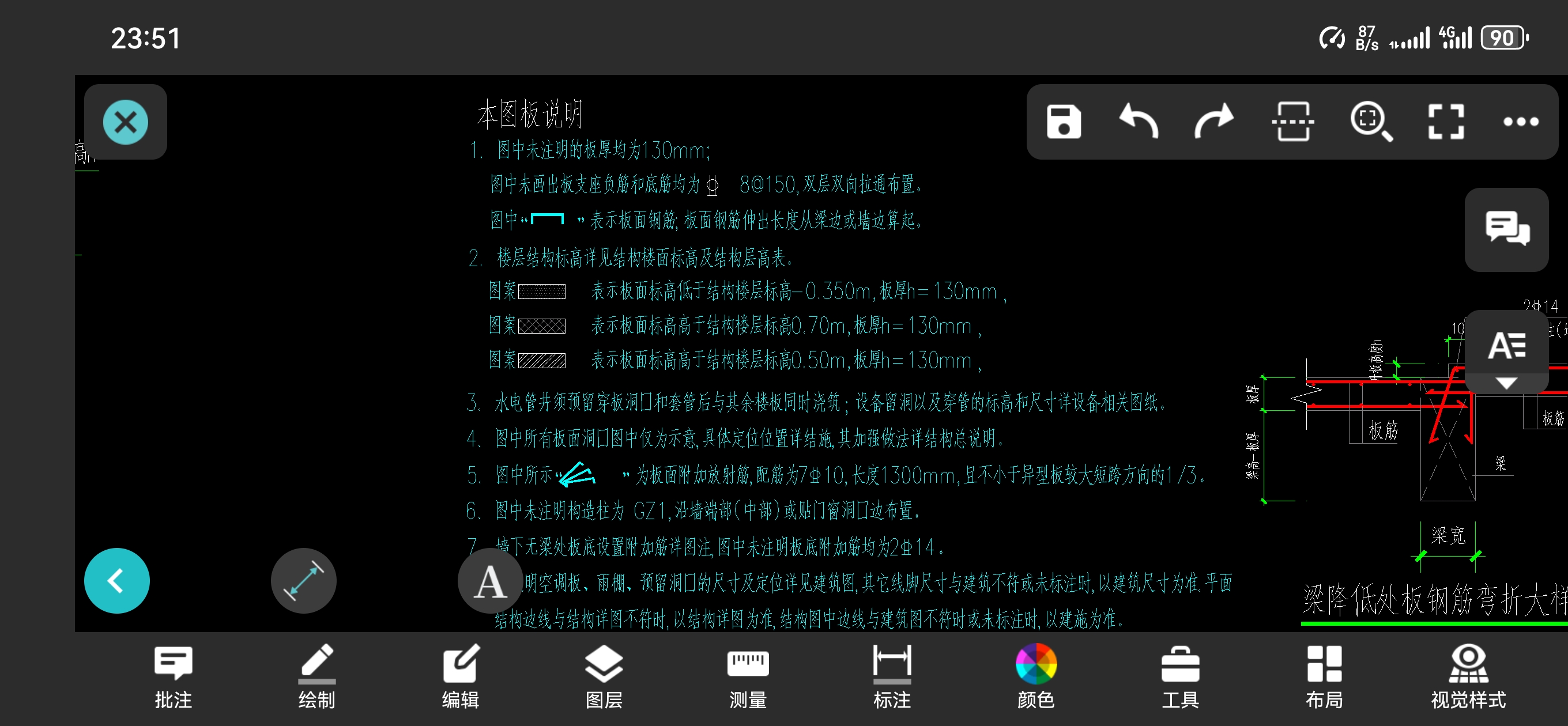 负筋