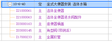 清单描述
