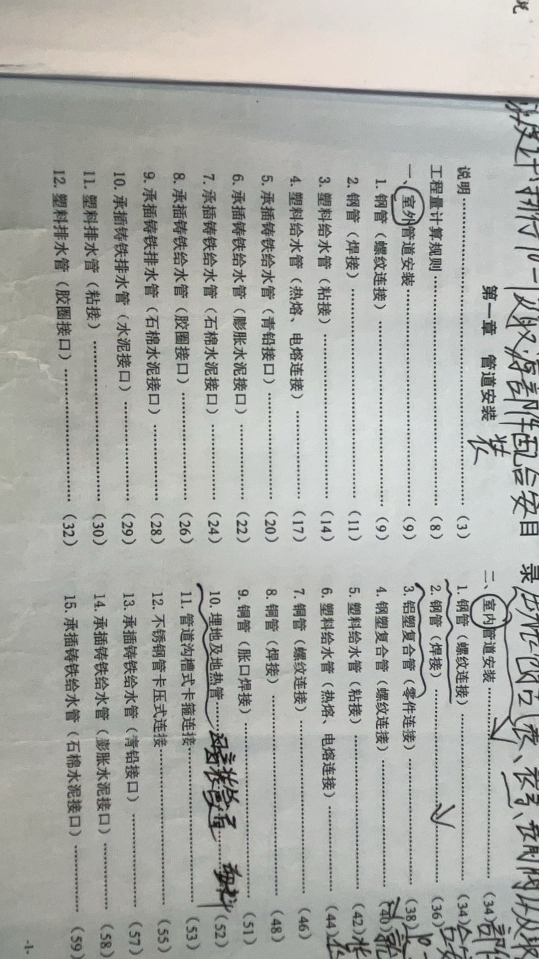 項目特征