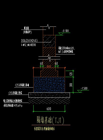 隔墙基础