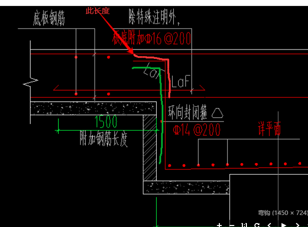 弯钩长度