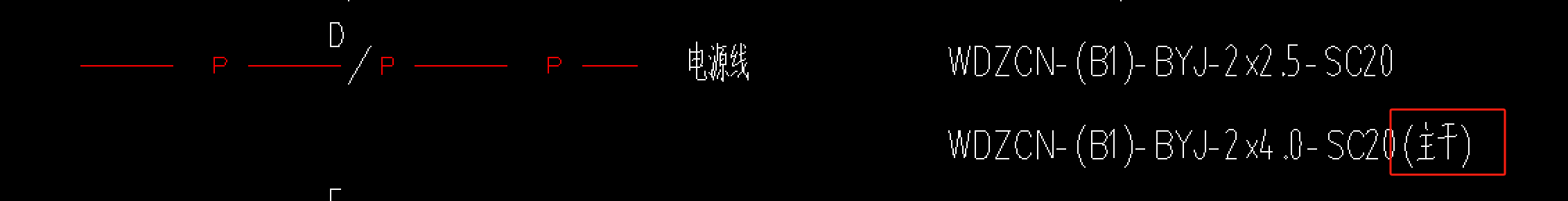 干线