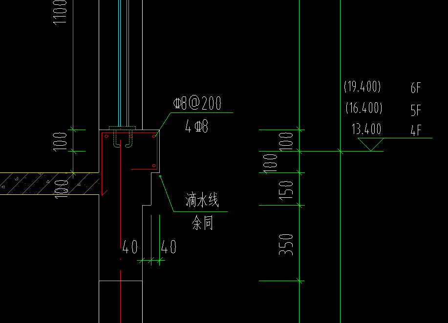 只有立面图里有构造柱,这个构造柱钢筋怎么看-服务新干线答疑解惑