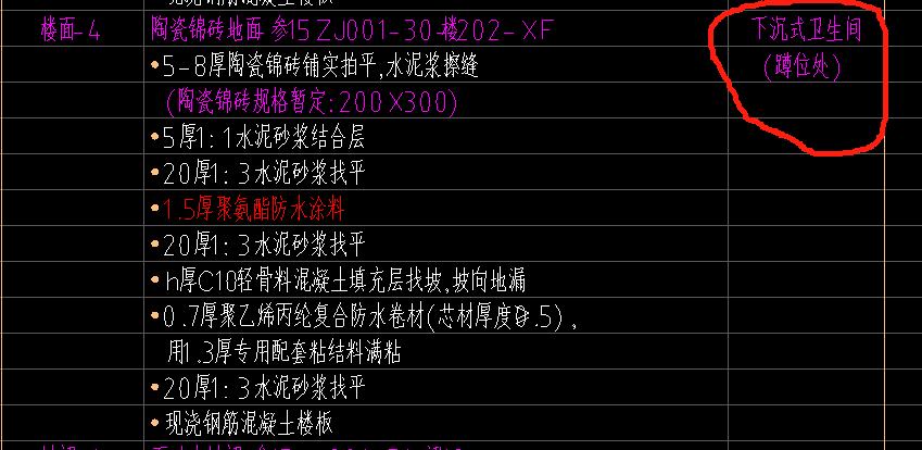 楼面