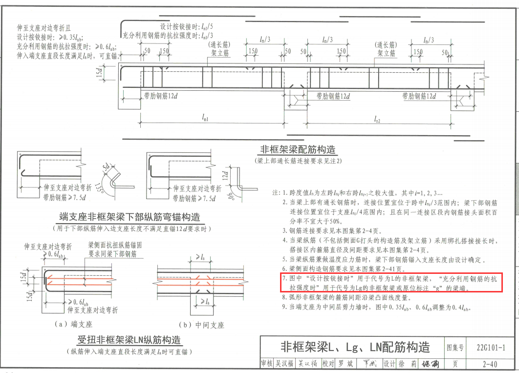 次梁和主梁