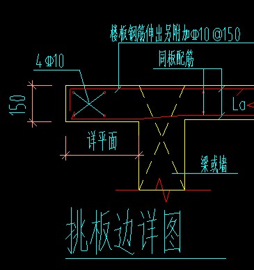 支座负筋