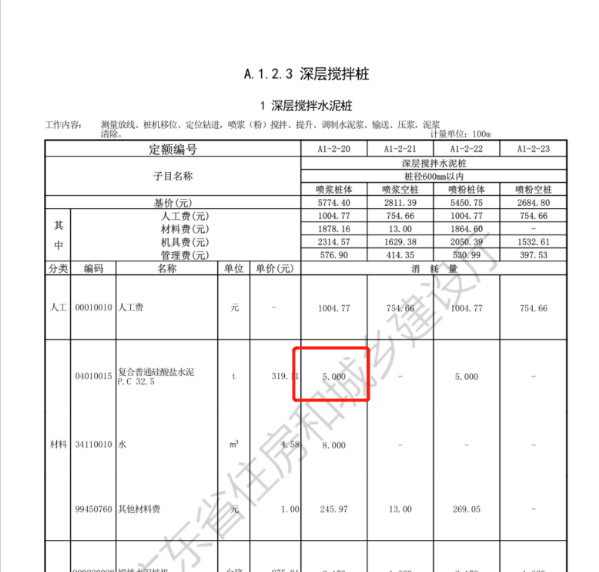 深层水泥搅拌桩