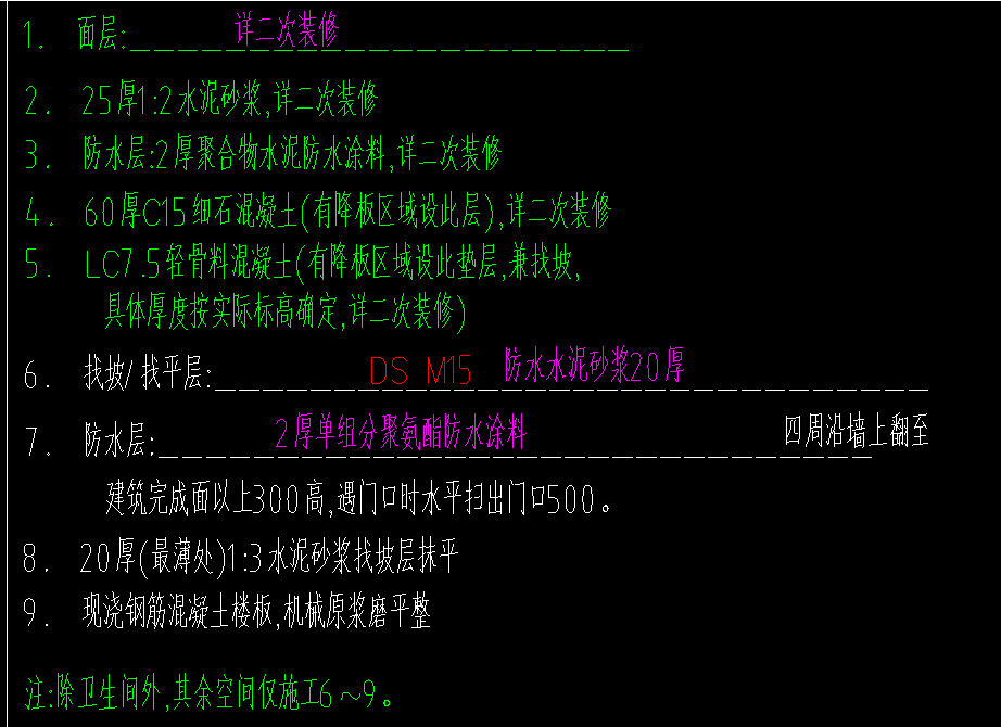 块料面积