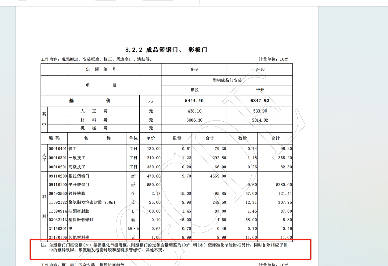 附框