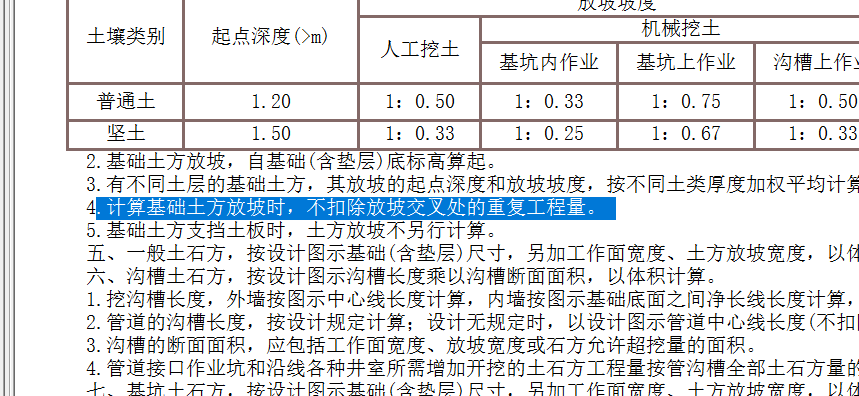 放坡