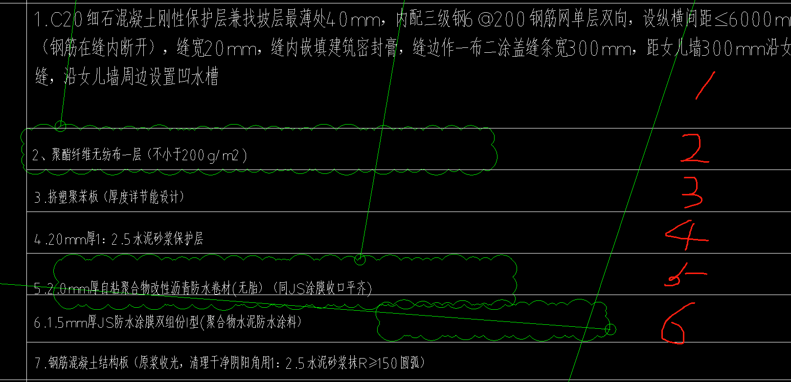 防水卷边