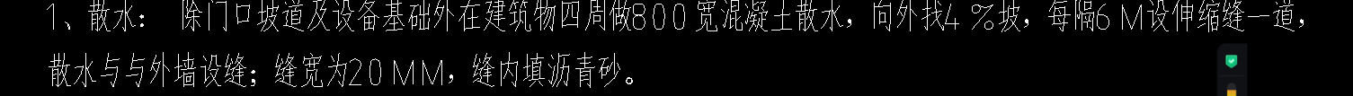 散水
