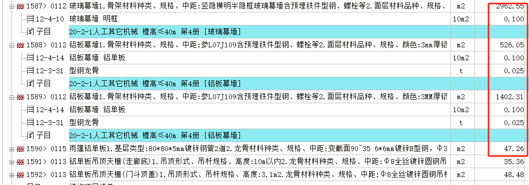 算量