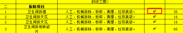 套清单