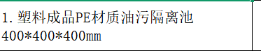 项目特征
