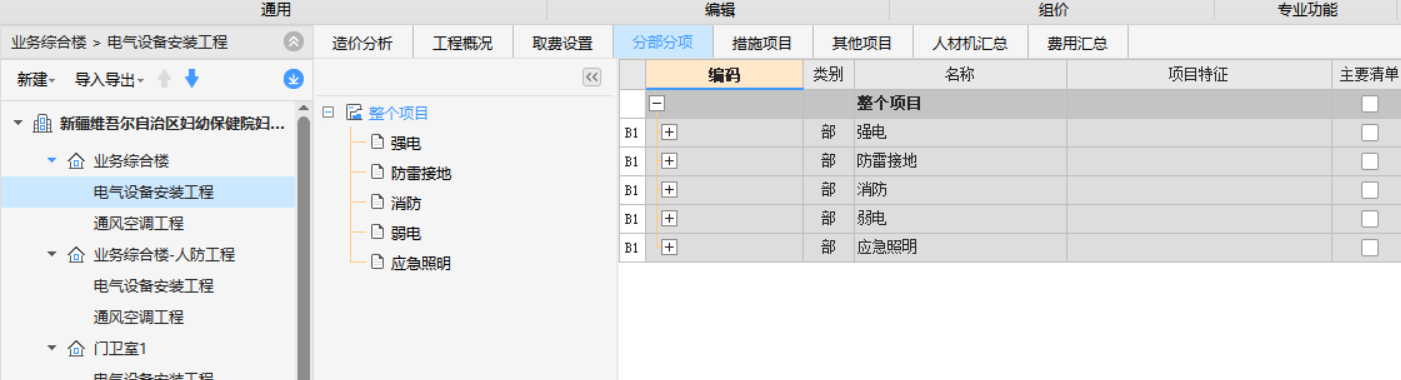 子分部