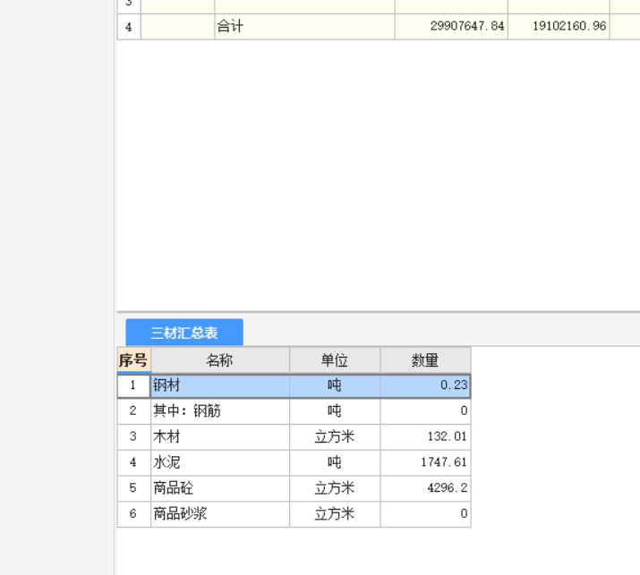清单和定额
