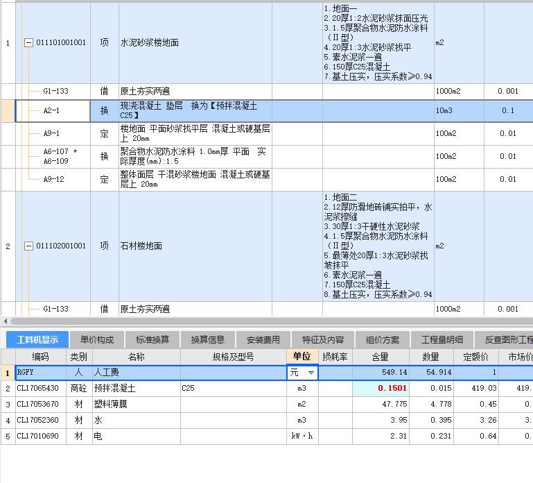 换算