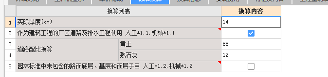 换算