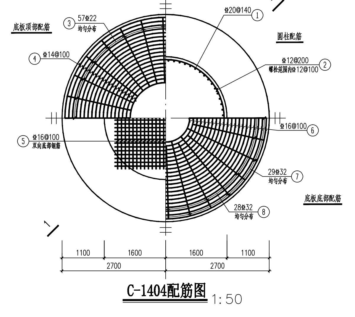 圆弧形