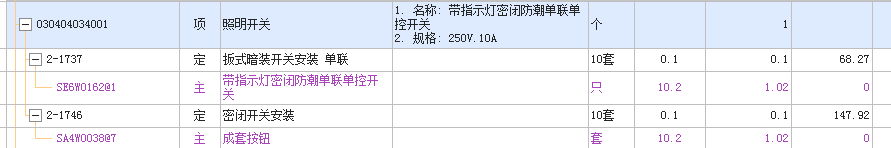 定额