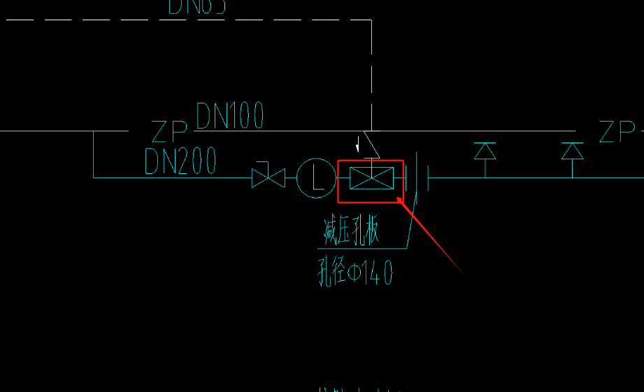阀门图例