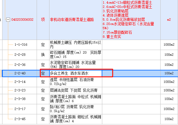 项目特征