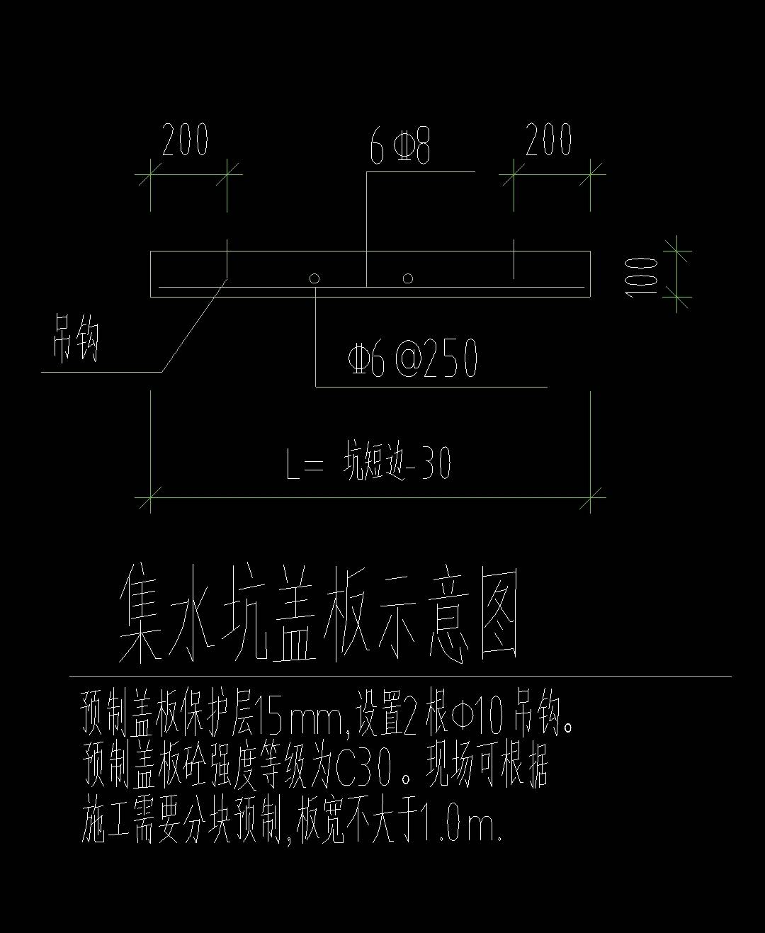 集水坑盖板