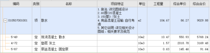 定额