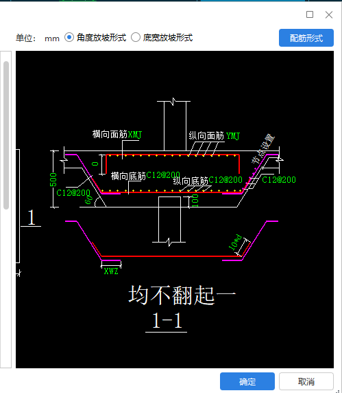 侧面的