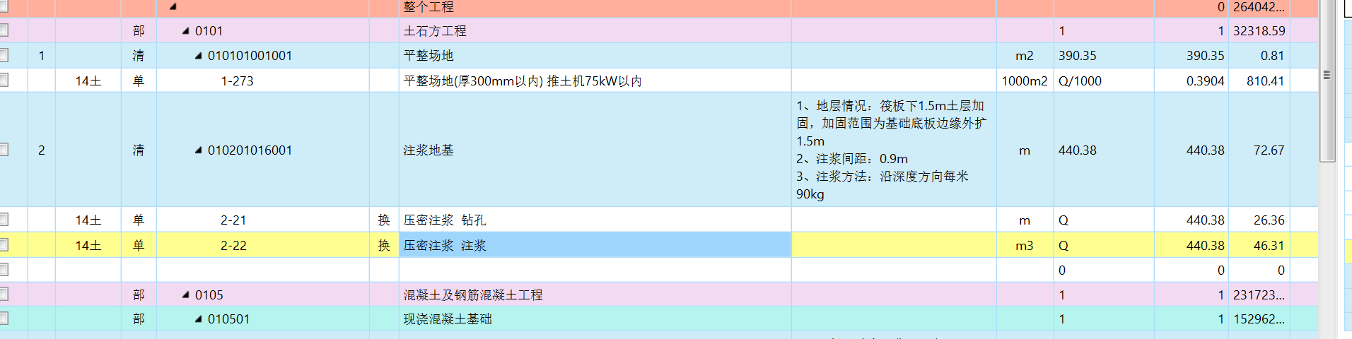 工程量
