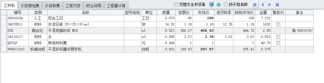 换算